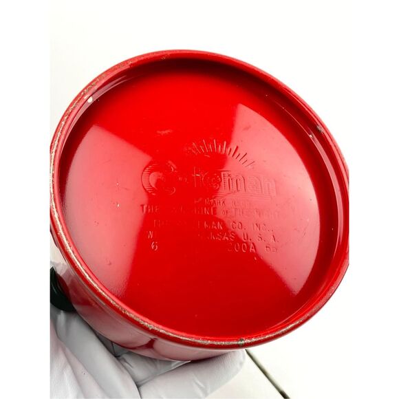 Vintage 1966 Red Coleman Single Mantle Lantern Model 200A w Orig. Box & Mantles - Picture 6 of 11